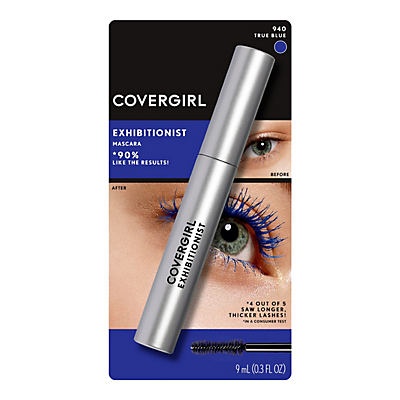 slide 1 of 1, Covergirl Exhibitionist Mascara, 940&nbsp;True Blue, 0.3 oz