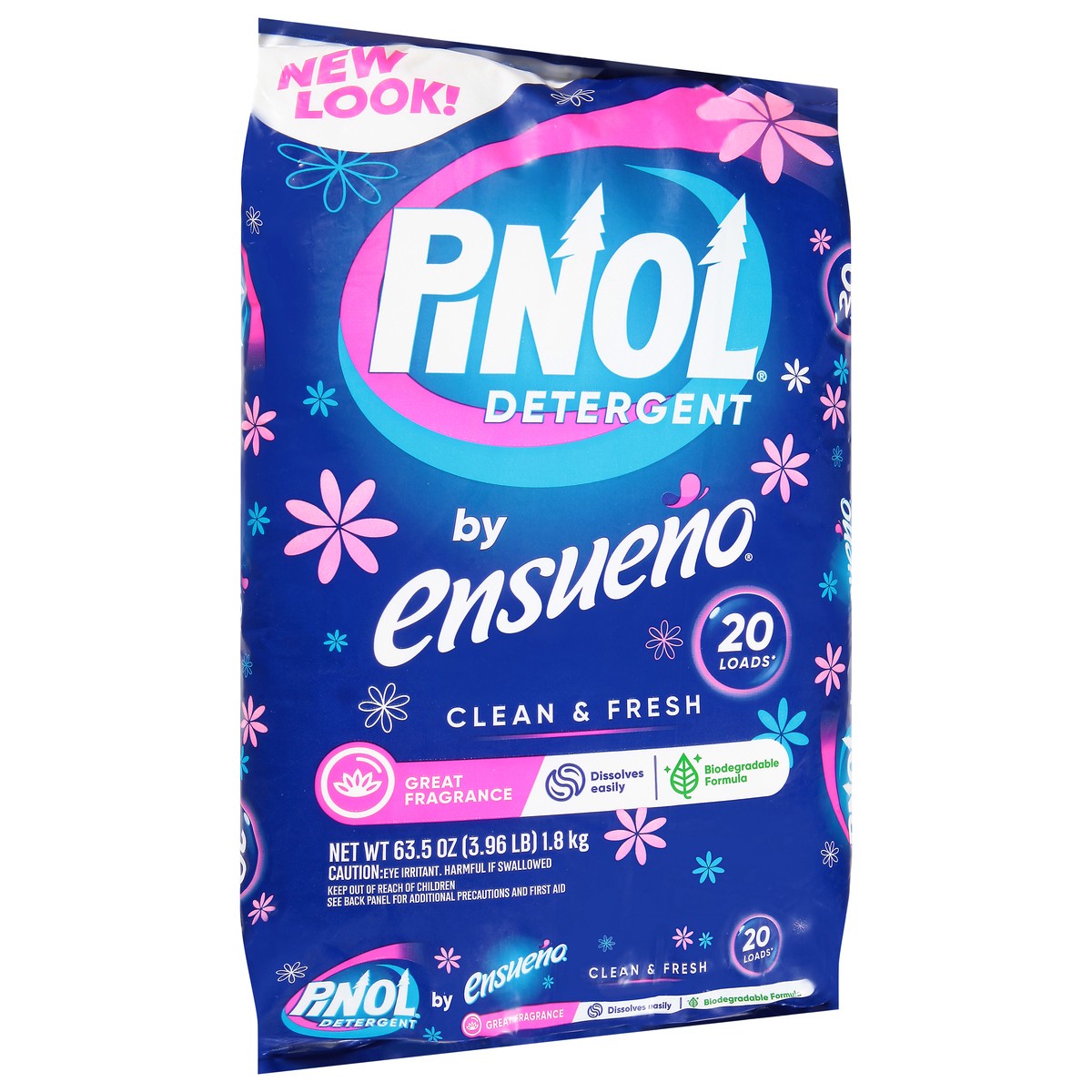 slide 2 of 10, Pinol Clean & Fresh Detergent 63.5 oz, 63.5 oz