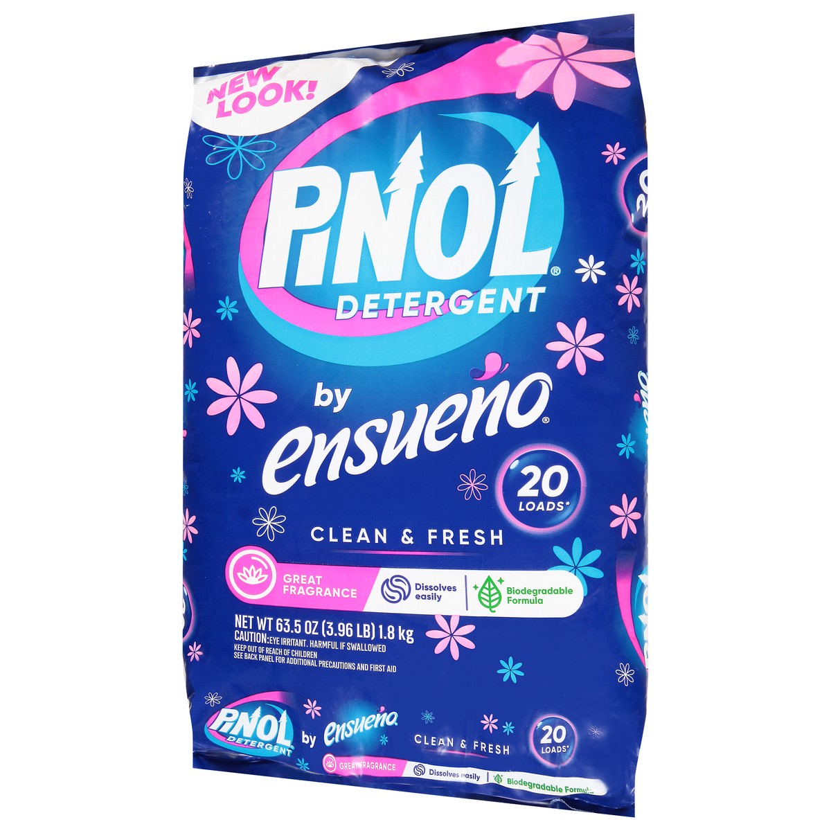 slide 3 of 10, Pinol Clean & Fresh Detergent 63.5 oz, 63.5 oz