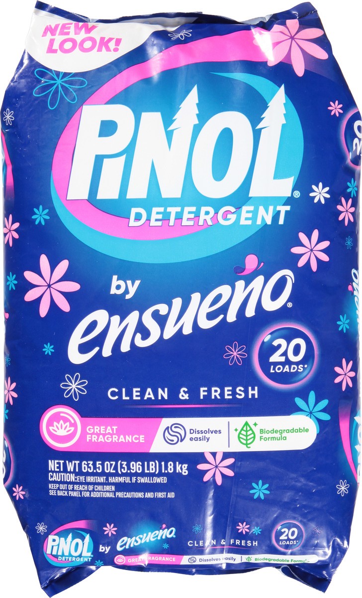 slide 8 of 10, Pinol Clean & Fresh Detergent 63.5 oz, 63.5 oz