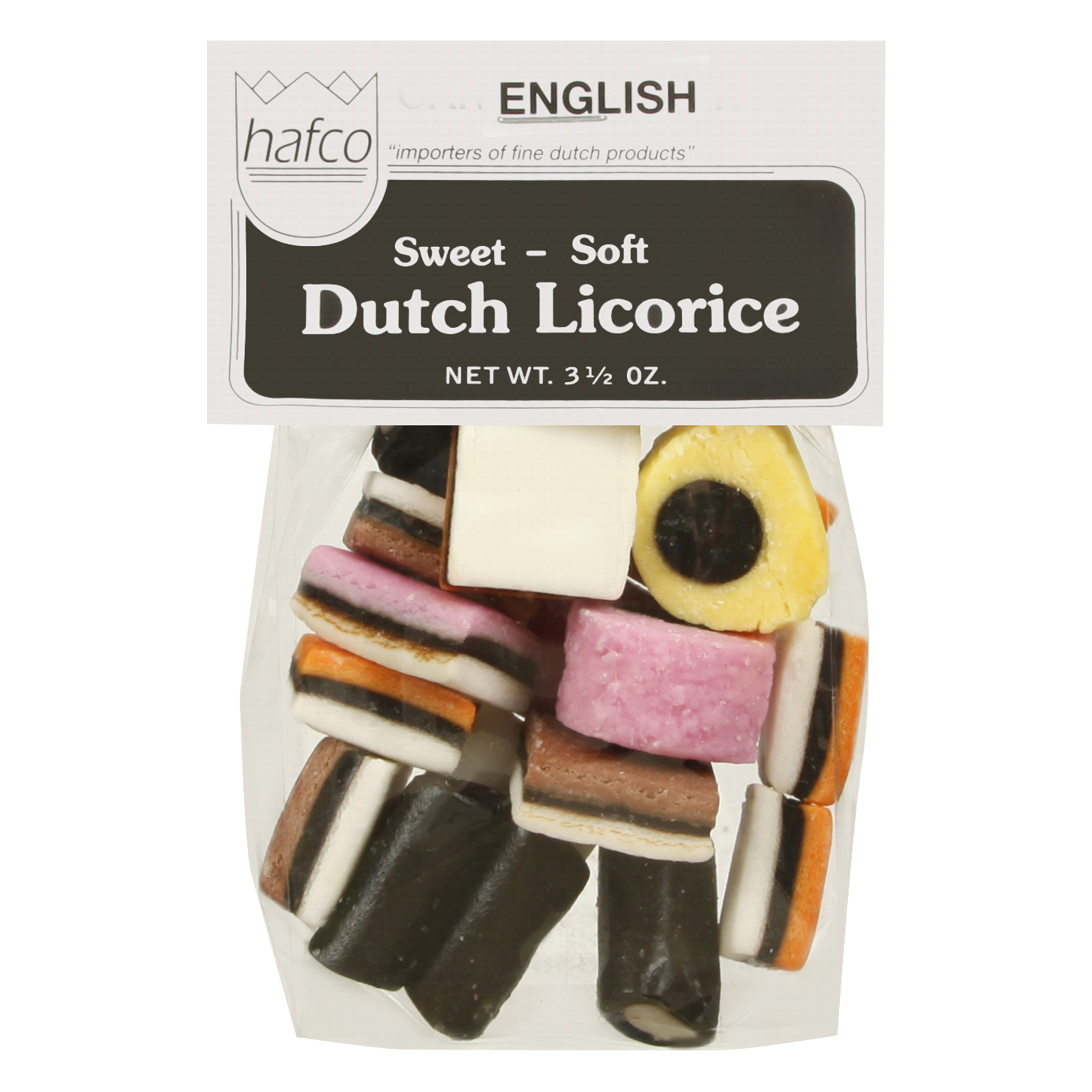 slide 1 of 1, HAFCO ENGLISH LICORICE, 3.5 oz