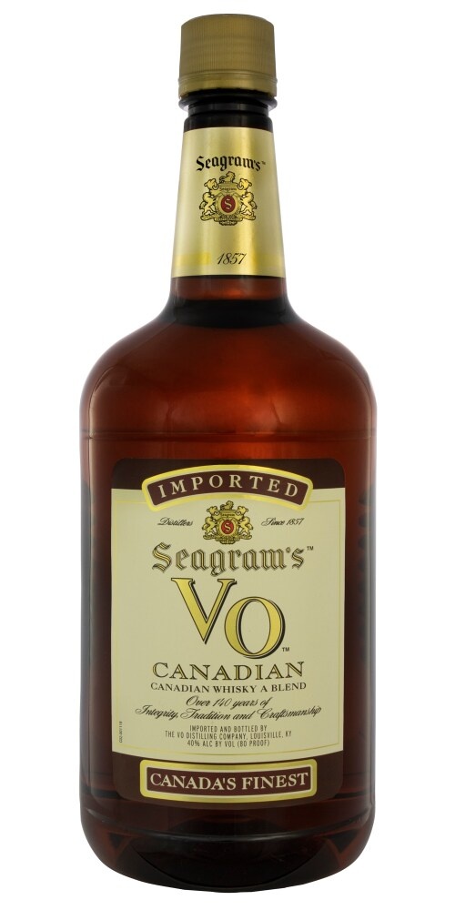 slide 1 of 1, Seagram's Vo Canadian Blended Whisky, 1.75 liter