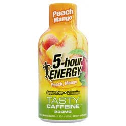 5-hour ENERGY, Extra Strength, Peach Mango, Shot, 1.93 oz.
