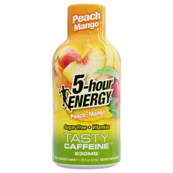 5-hour ENERGY, Extra Strength, Peach Mango, Shot, 1.93 oz.