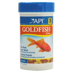 API Goldfish Flakes Fish Food Container