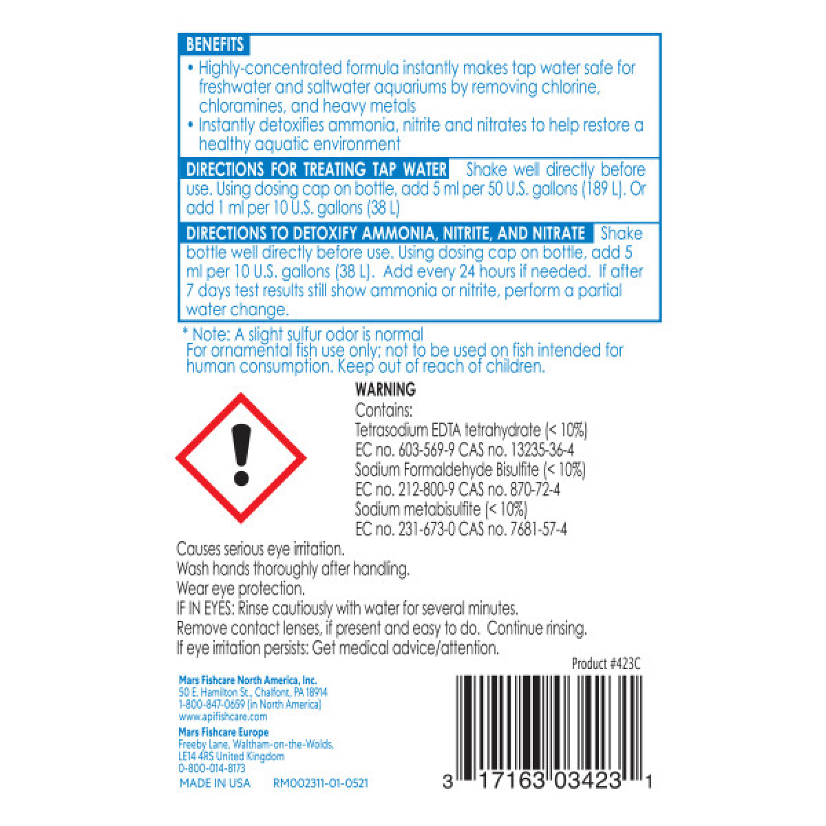 slide 2 of 2, API Aqua Essential, 4 oz