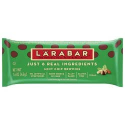 LÄRABAR Larabar(tm) Mint Chip Brownie Fruit & Nut Bars
