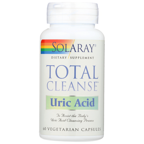 slide 1 of 1, Solaray Total Cleanse Uric Acid, 60 ct