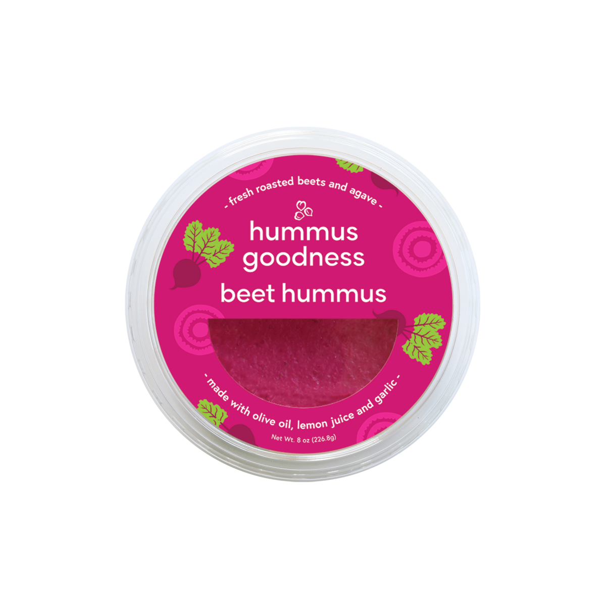 slide 1 of 1, Hummus Goodness Beet Hummus 8Oz, 8 oz