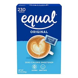 Equal Sweetener 0 Calorie Original 230 Count - 8.1 Oz
