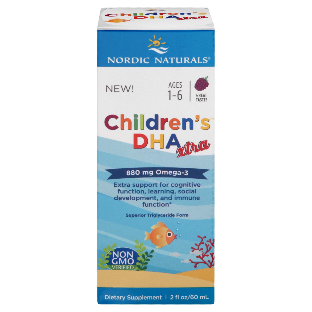 slide 1 of 13, Nordic Naturals Children's Dha Xtra Liquid Omega-3, 60 ml