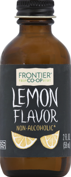 slide 1 of 1, Frontier Co-Op Frontier Lemon Flavor, 2 oz