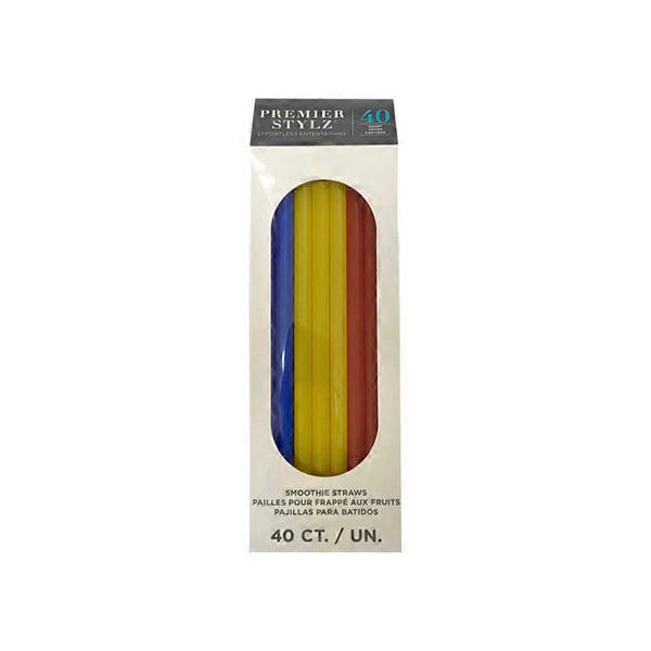 slide 1 of 1, Stylz Smoothie Straws, 1 ct