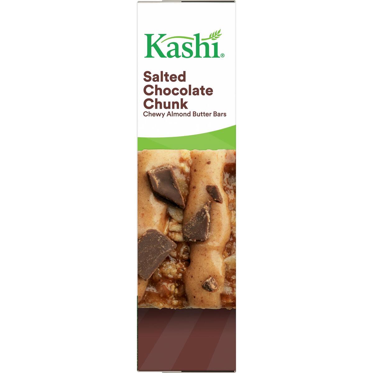 slide 8 of 9, Kashi Chewy Almond Butter Granola Bars, Salted Chocolate Chunk, 5 Ct, 6.15 Oz, Box, 6.15 oz