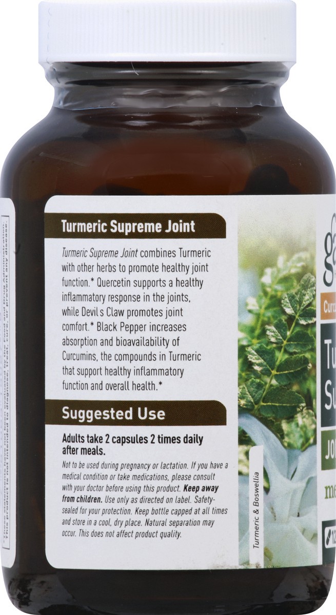 slide 3 of 10, Gaia Herbs Turmeric Supreme 120 ea, 1 ct