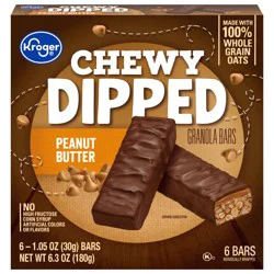 Kroger Chewy Dipped Peanut Butter Granola Bars