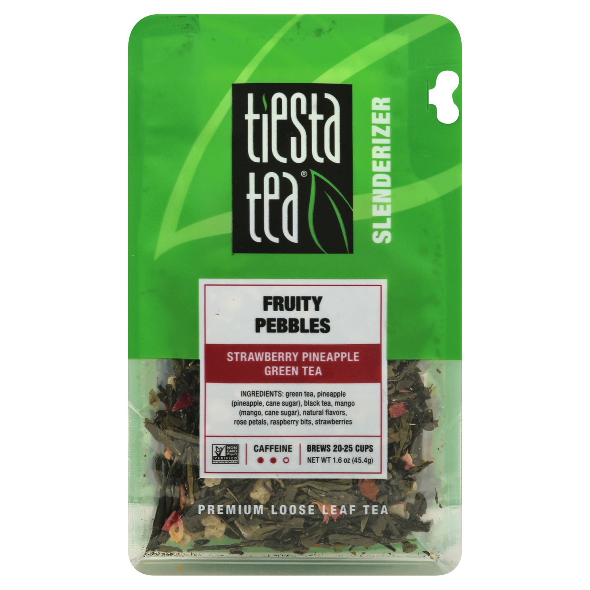 slide 12 of 12, Tiesta Tea Slenderizer Fruity Pebbles Green - 1.6 oz, 1.6 oz