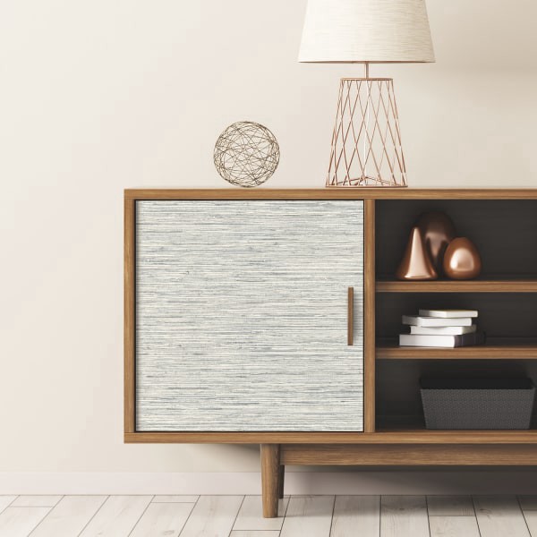 slide 2 of 17, Faux Grasscloth Peel & Stick Wallpaper, 1 ct