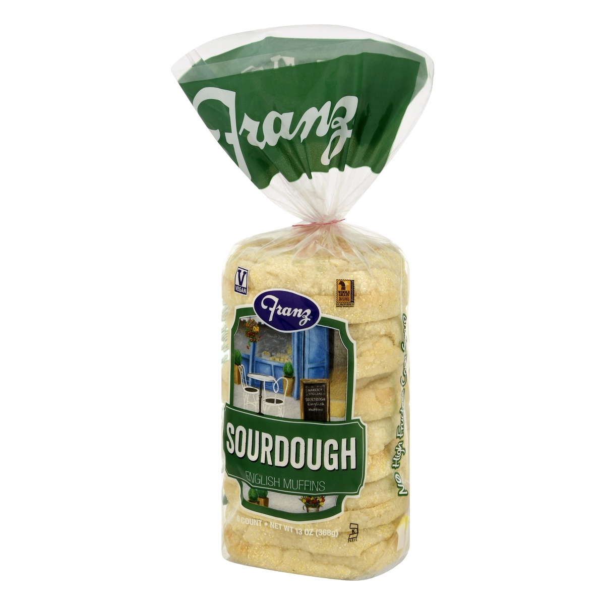 slide 3 of 11, Franz English Muffins Sourdough Extra With Whole Grain, 13 oz