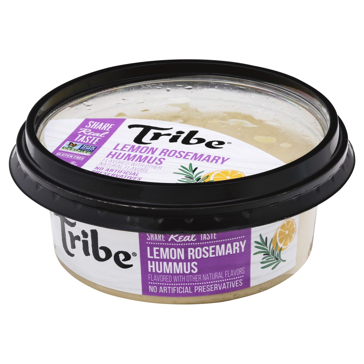 slide 8 of 12, Tribe Lemon Rosemary Hummus 8 oz, 8 oz