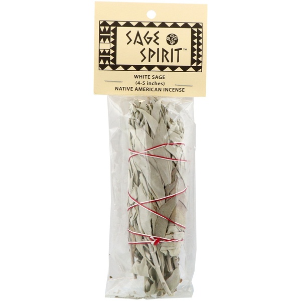 slide 1 of 1, Sage Spirit White Sage Incense, 4 ct; 5 in