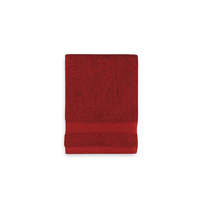 slide 1 of 3, Wamsutta Hygro Duet Washcloth - Wine, 1 ct