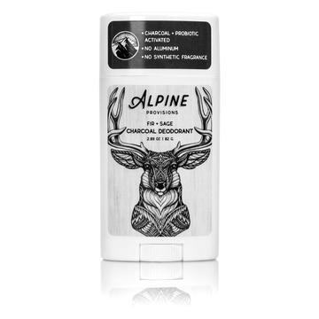 slide 1 of 1, Alpine Deodorant Charcoal Fir And Sage, 2.65 oz