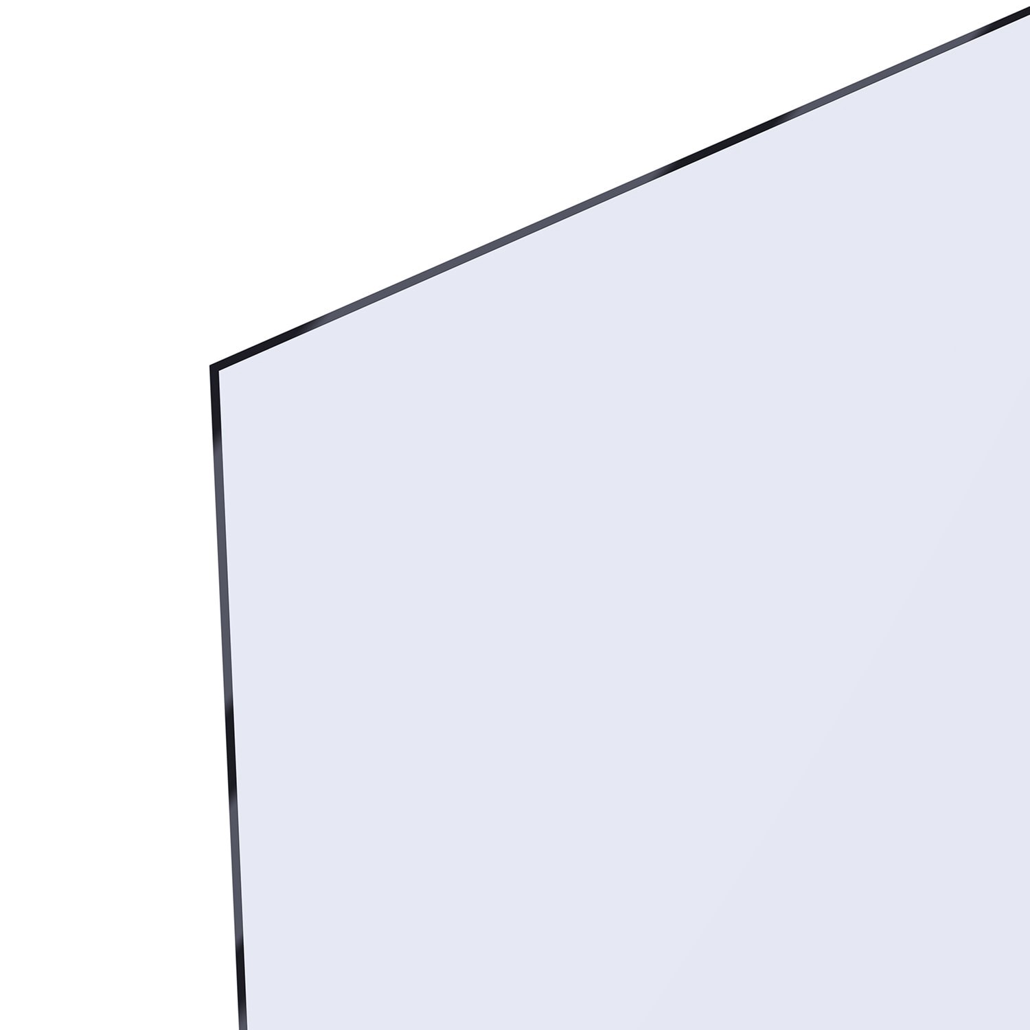 slide 1 of 6, OPTIX 0.08-in T x 30.0-in W x 36.0-in L Clear Acrylic Sheet, 1 ct