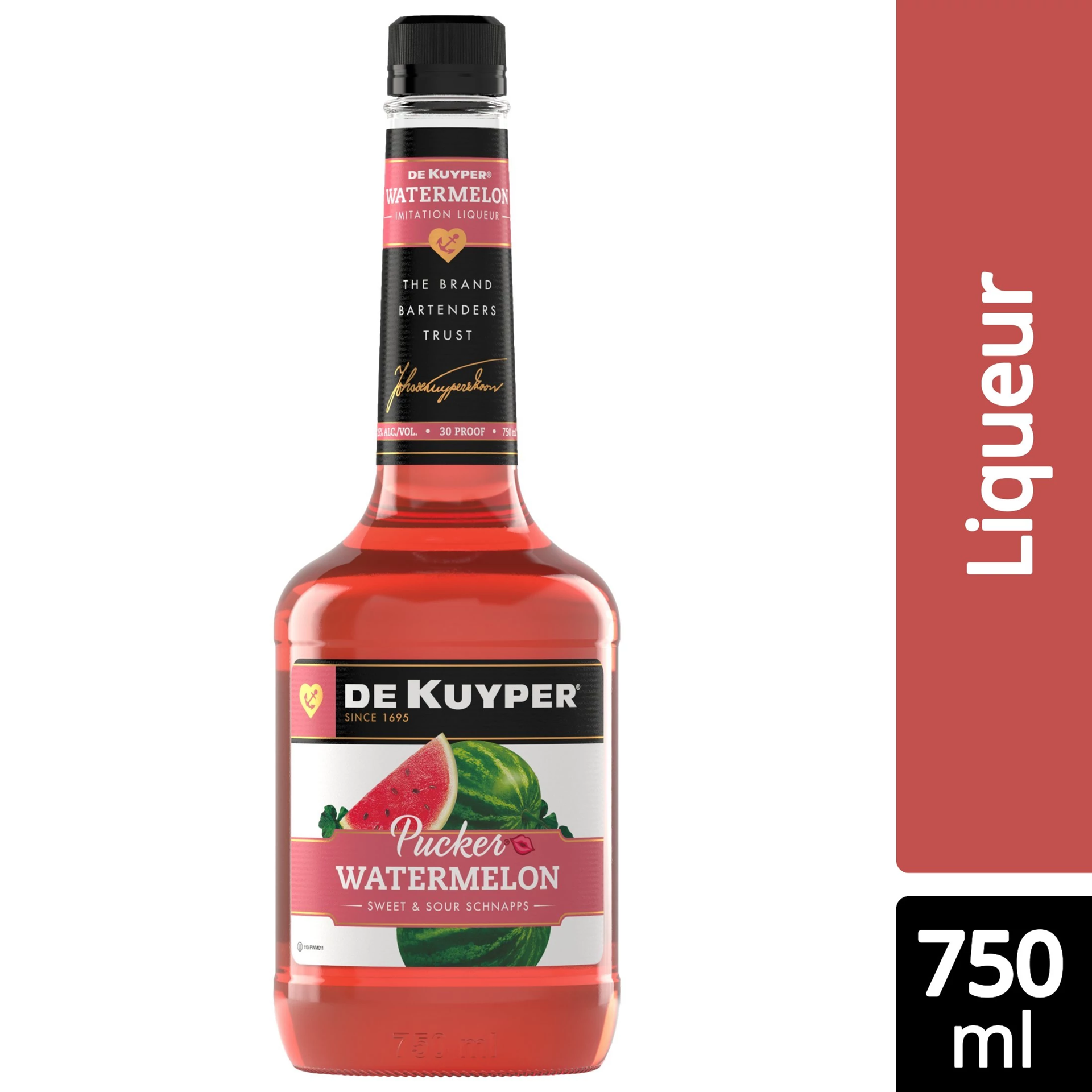 slide 1 of 2, Dekuyper Watermelon Pucker, 750 ml