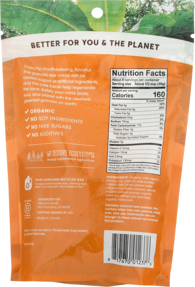 slide 5 of 9, Alter Eco Organic Cashew Butter Granola, 8 oz