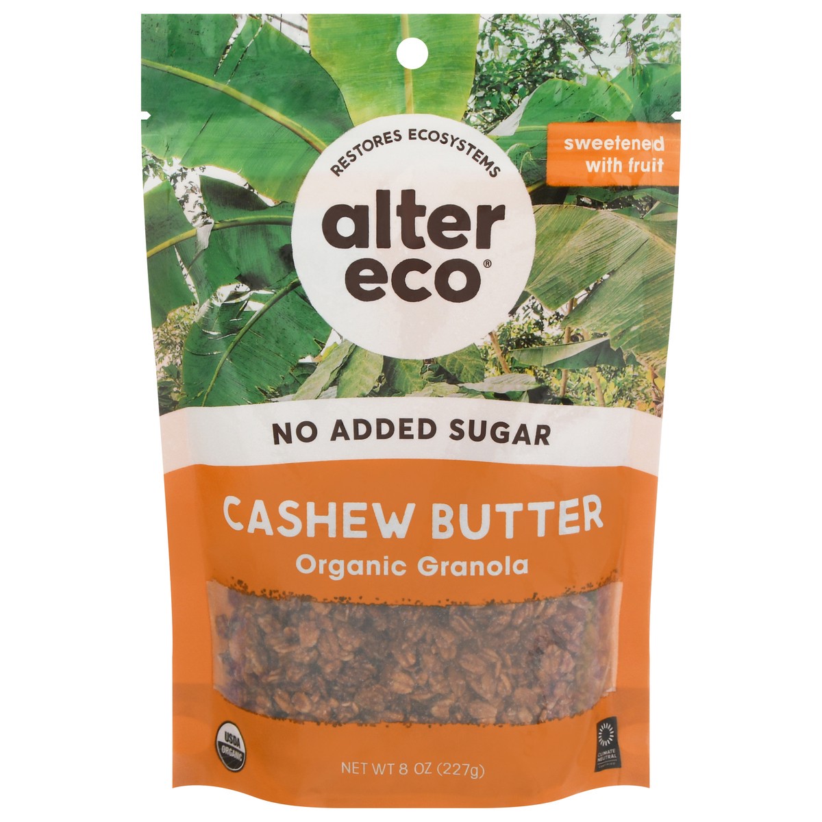 slide 1 of 9, Alter Eco Organic Cashew Butter Granola, 8 oz