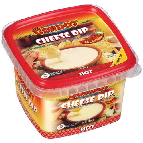 Gordo's Hot Cheese Dip 16 oz Shipt