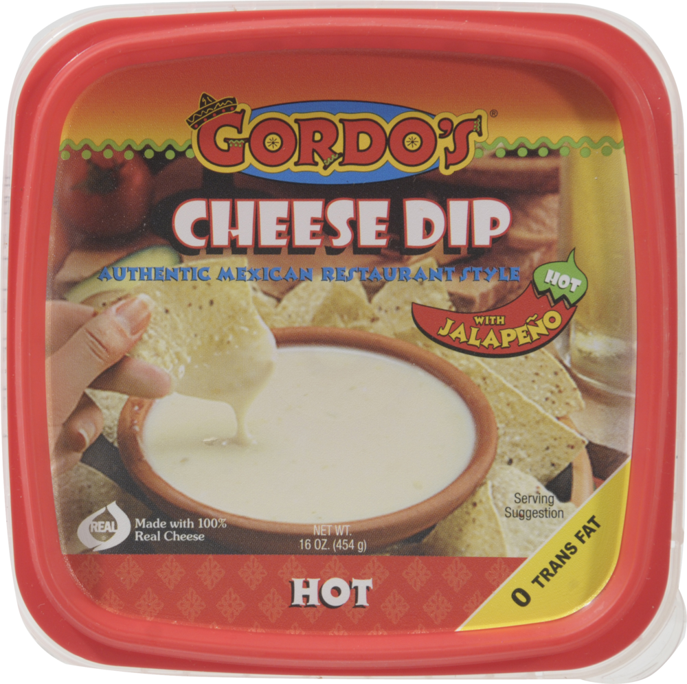 slide 1 of 3, Gordo's Cheese Dip 16 oz, 16 oz