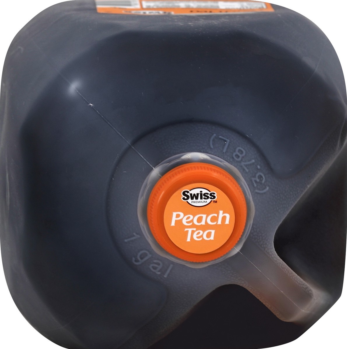 slide 3 of 4, Swiss Premium Natural Peach Iced Tea - 1 Gallon Plastic Jug - 1 gal, 1 gal