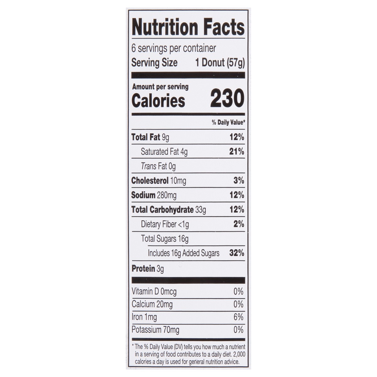 slide 5 of 11, Sabrina's Sabrinas Powdered Sugar Donuts 6Ct, 12 oz