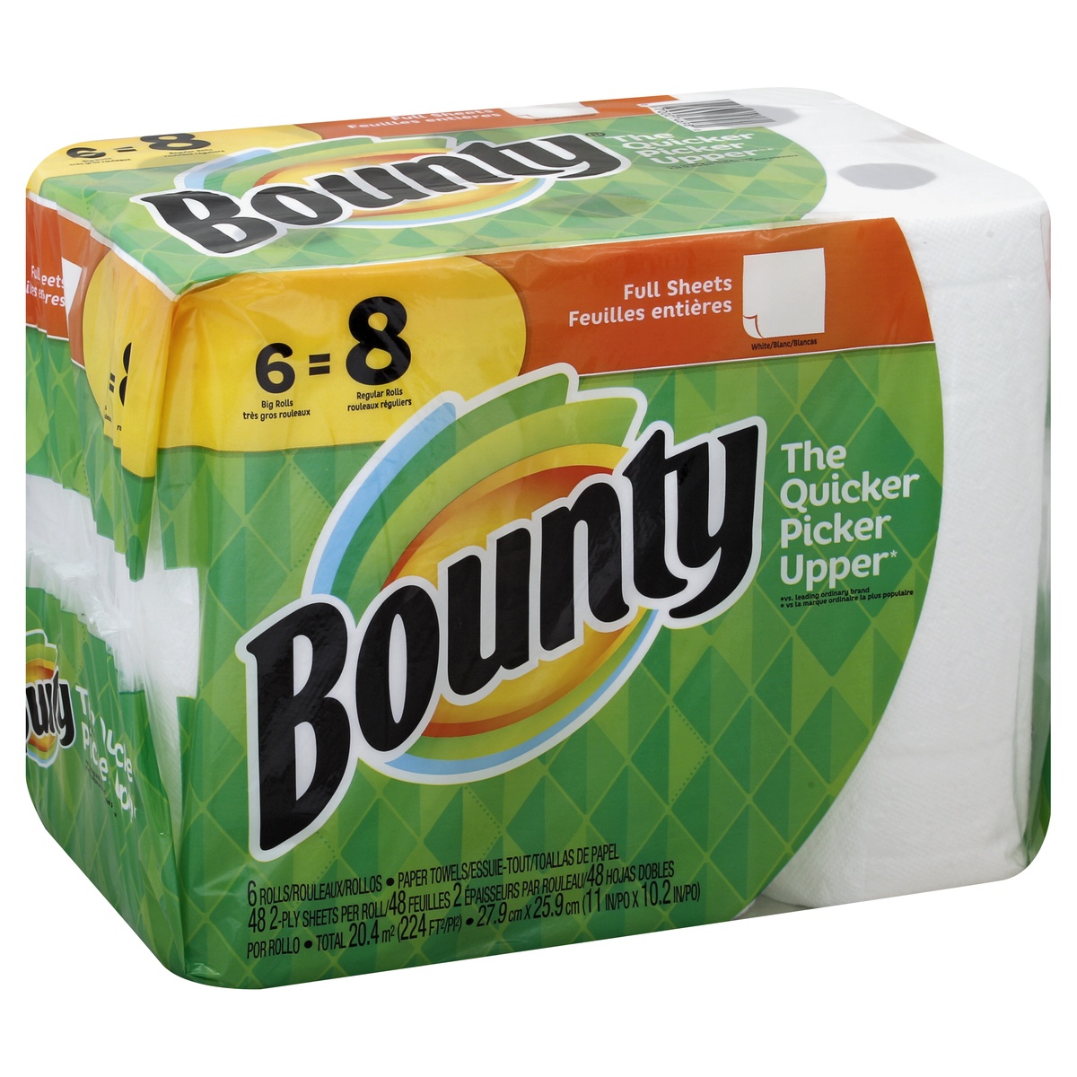 slide 1 of 5, Bounty Paper Towels, 6 ct