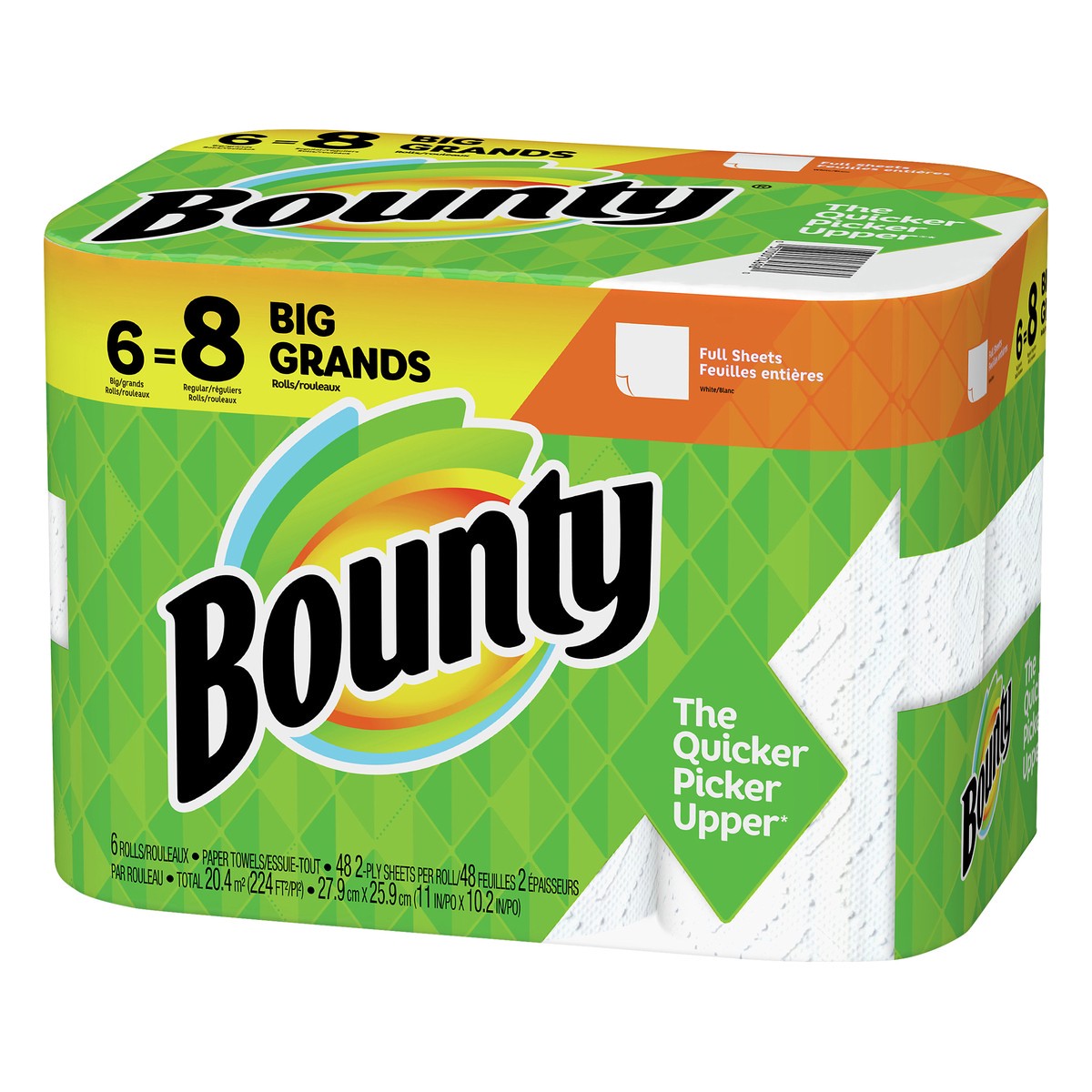 slide 3 of 5, Bounty 2-Ply Big Grands Paper Towels 6 ea, 6 ct