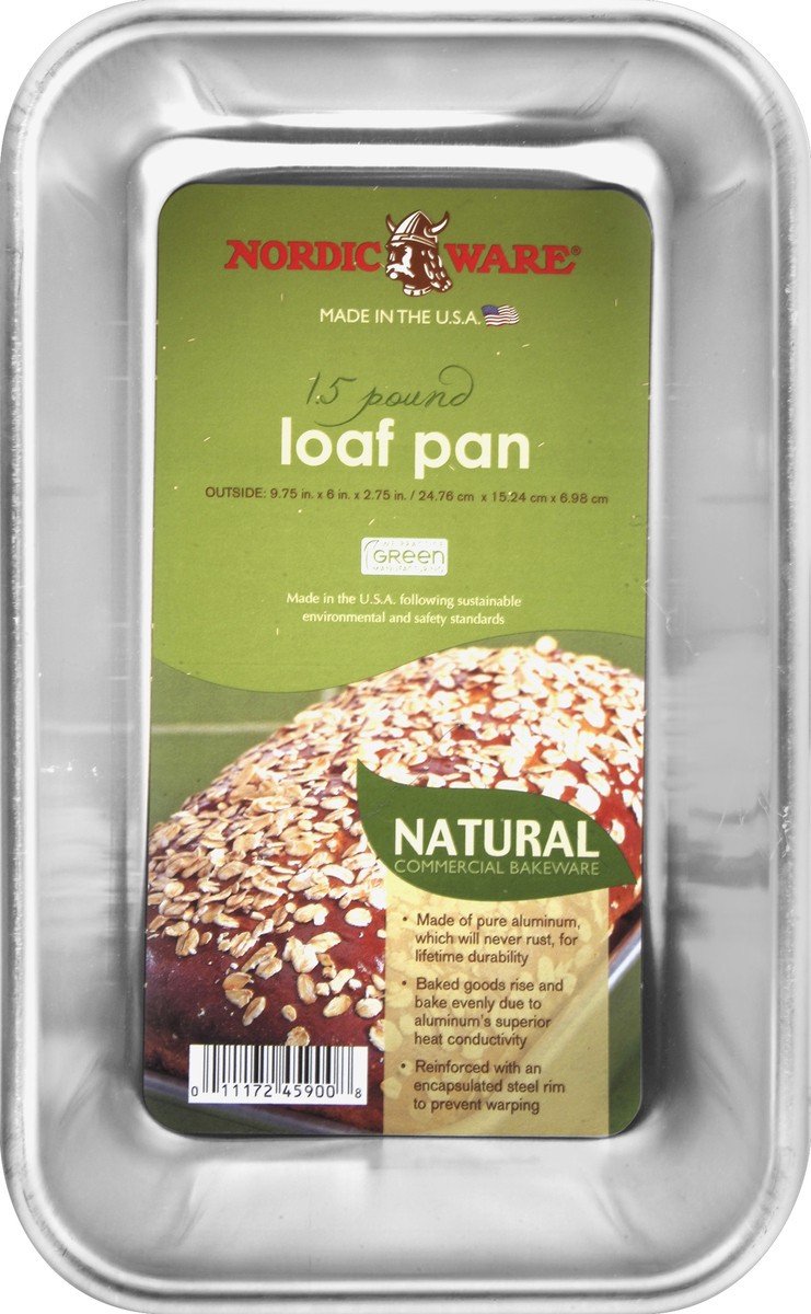 slide 3 of 4, Nordic Ware 1.5 Pound Loaf Pan 1 ea, 1 ct