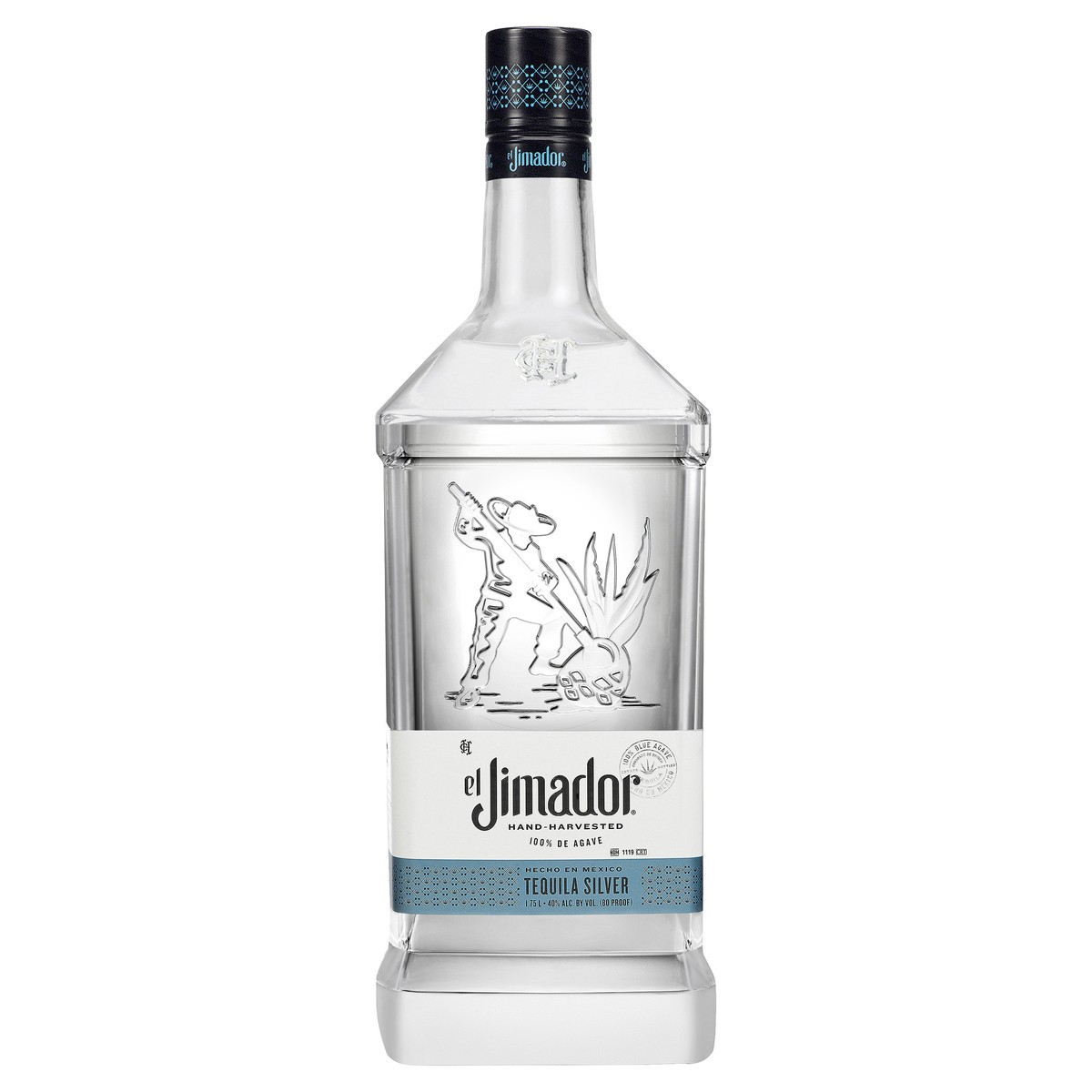 slide 2 of 2, El Jimador Silver Tequila, 1.75 L Bottle, 80 Proof, 1750 ml