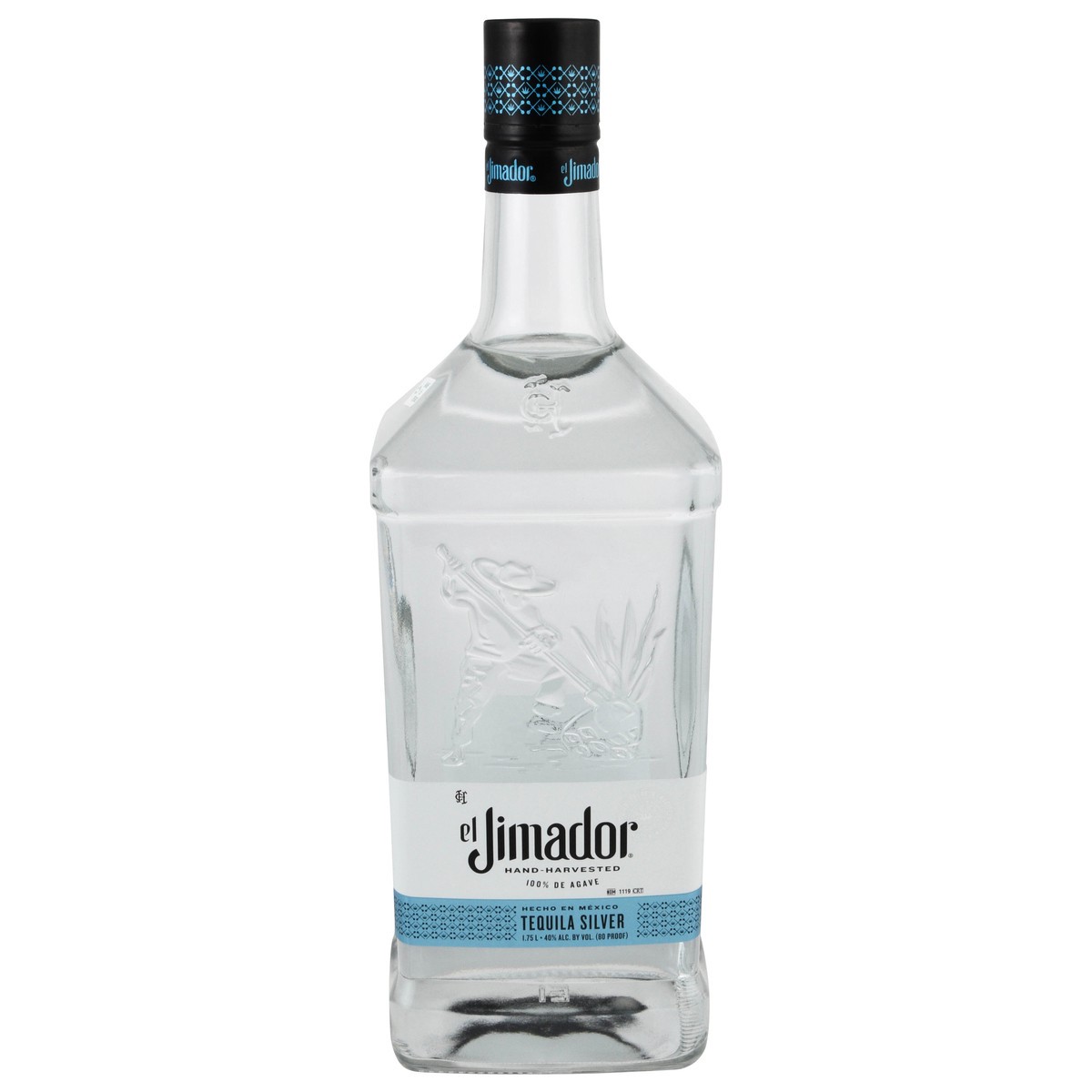 slide 1 of 2, El Jimador Tequila Silver 1.75 l, 1.75 liter