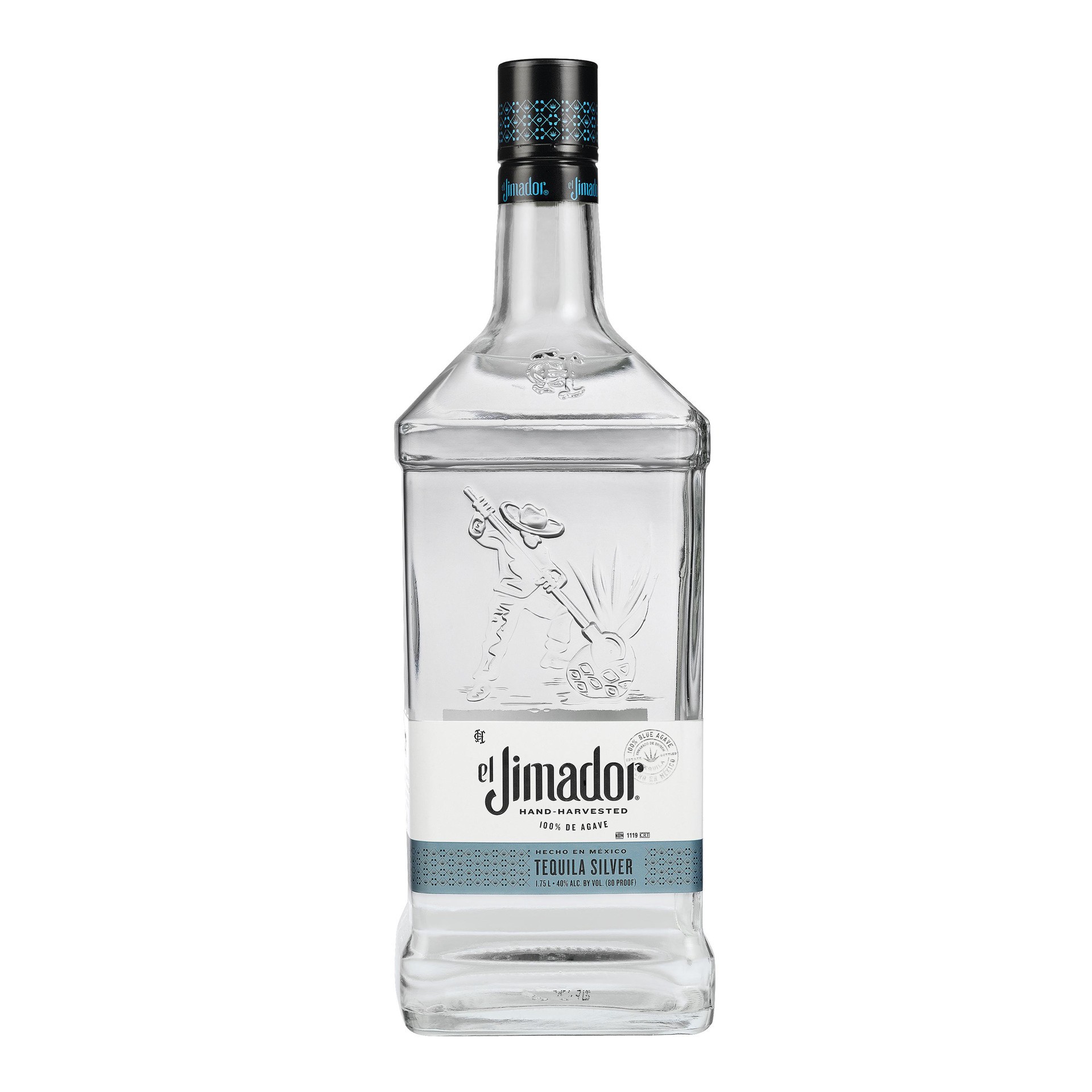 slide 1 of 2, El Jimador Silver Tequila, 1.75 L Bottle, 80 Proof, 1750 ml