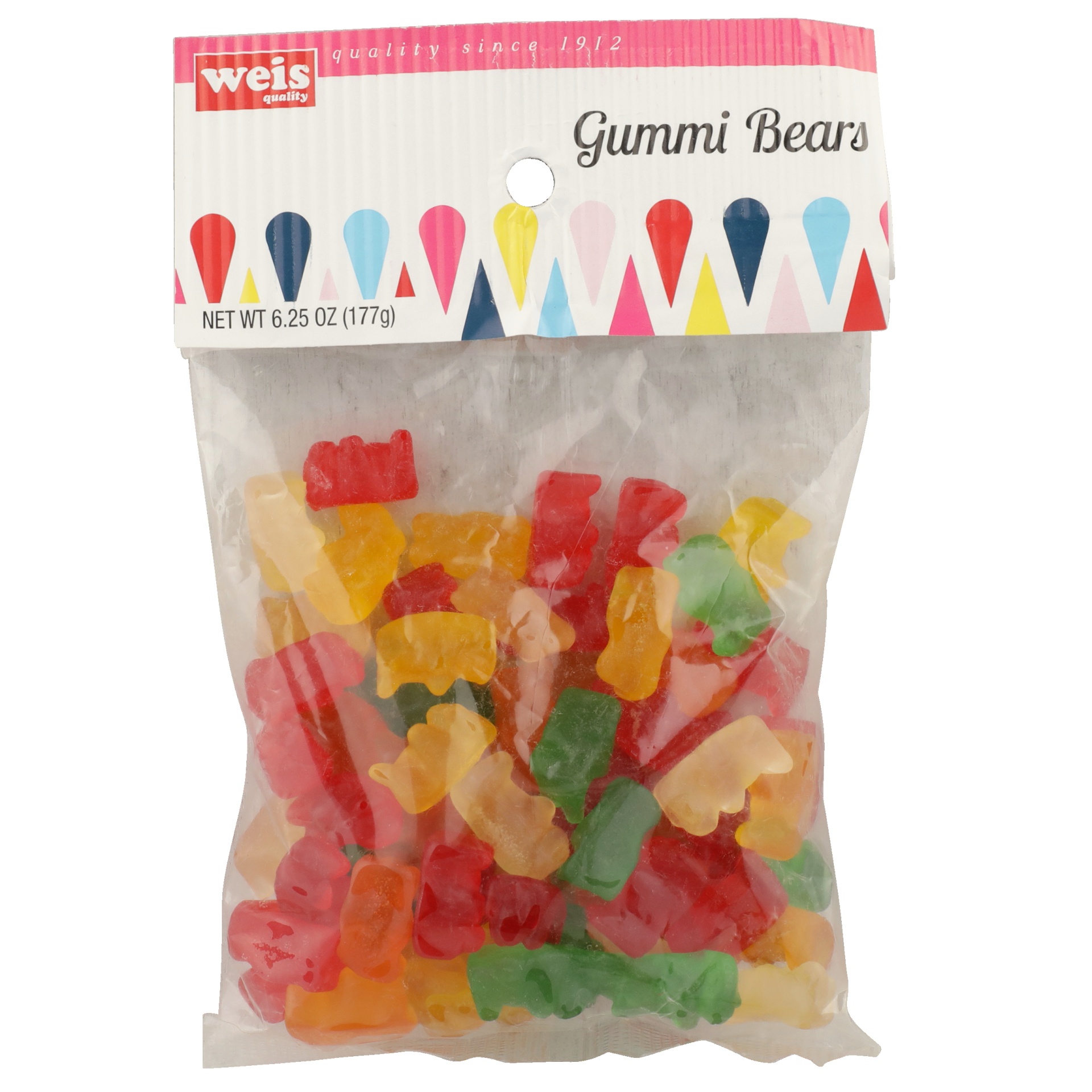 slide 1 of 1, Weis Quality Gummi Bears, 6.25 oz