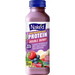 Naked All Natural Protein Zone Double Berry Protein Juice Smoothie