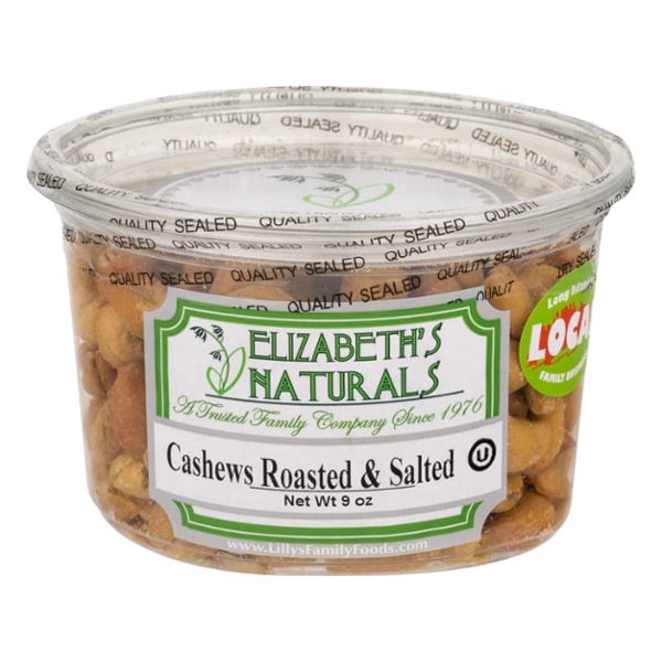 slide 1 of 1, Lilly's Roasted Cashews, 1 ct