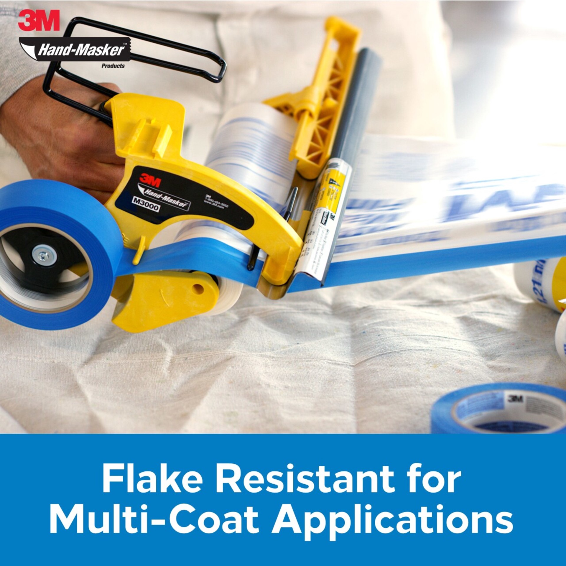 slide 6 of 6, 3M Hand Masker 3.75-in 1 -Blade Utility Knife, 1 ct