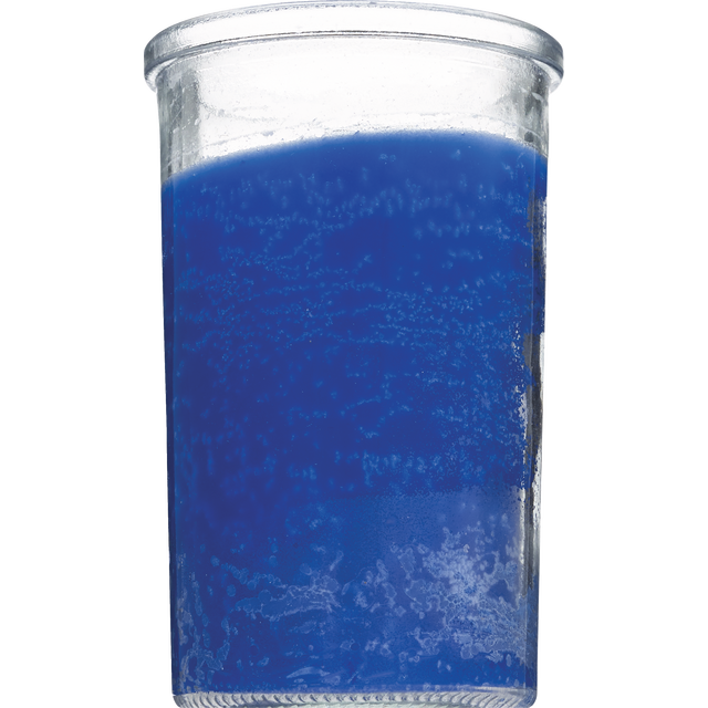 slide 1 of 1, Solid Blue Candle, 1 ct
