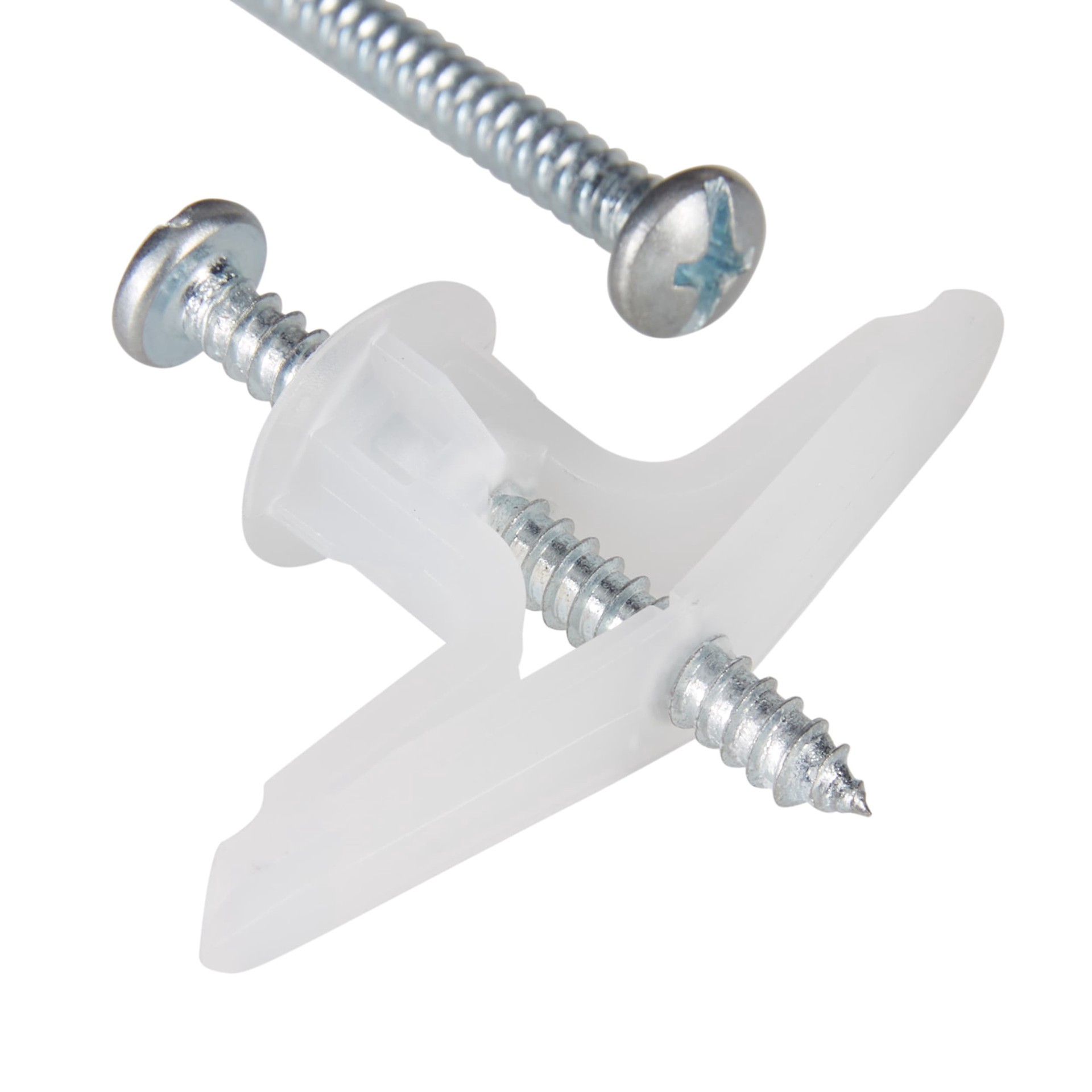 slide 2 of 6, TOGGLER 167-lb 5/16-in x Assorted length Toggle bolt with Screws Included 20-Pack, 1 ct