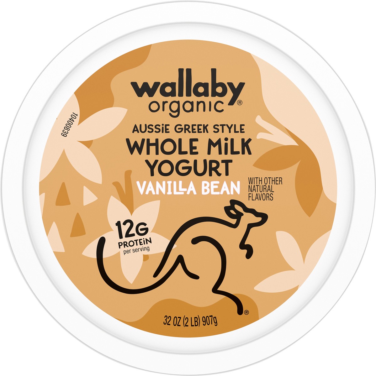 slide 3 of 12, Wallaby Organic Aussie Greek Whole Milk Yogurt, Vanilla Bean, USDA Organic, 32 oz., 32 oz