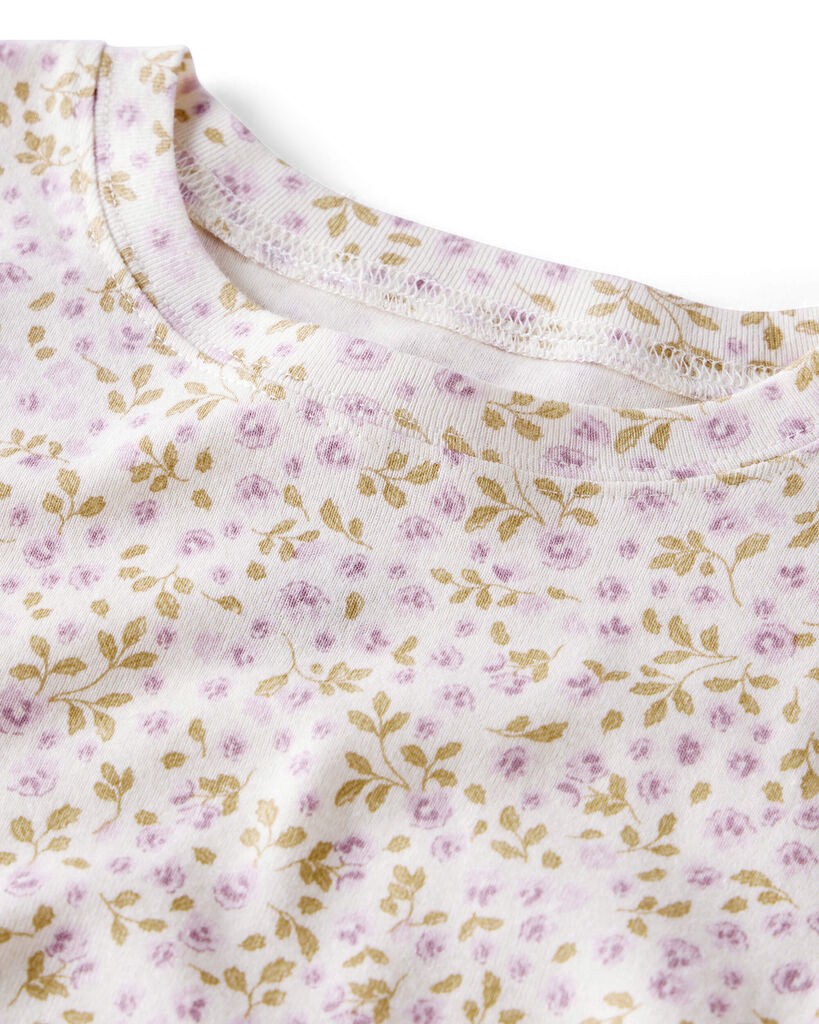 slide 3 of 3, Littleplanet Baby Organic Cotton Pajamas in Botanic Muse Print Botanic Muse 9M, 1 ct