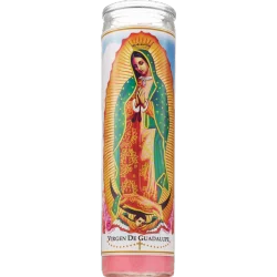 Rosary Virgin Guadalupe Pink